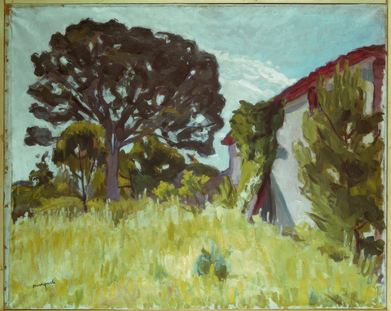 Villa Demiere i Saint-Tropez av Albert Marquet