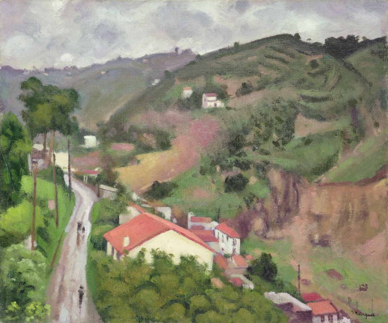 La Pluie, Mont Plaisant av Albert Marquet
