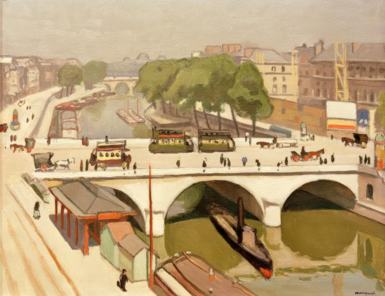 St Michel-bron av Albert Marquet