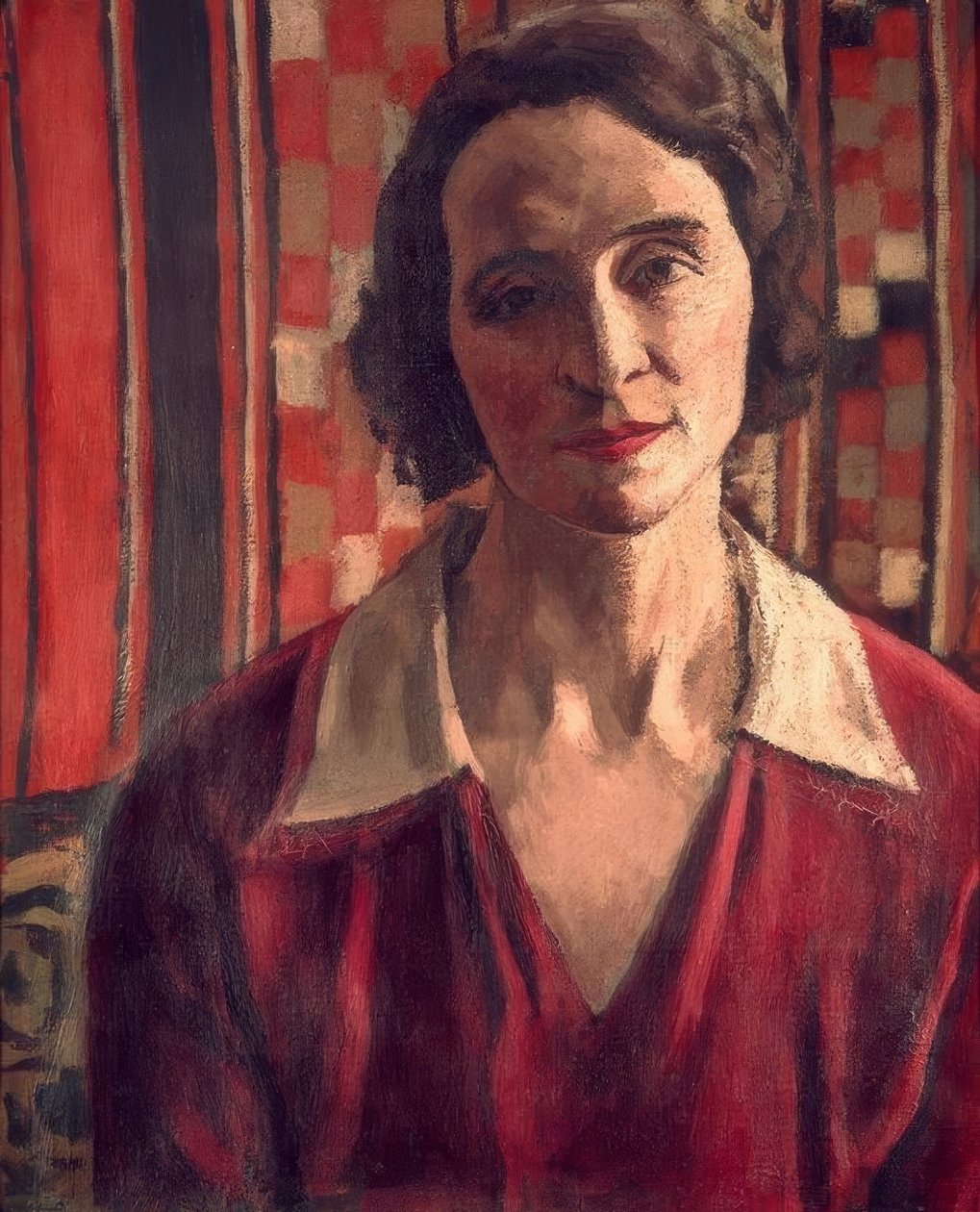 Porträtt Madame Marquet av Albert Marquet