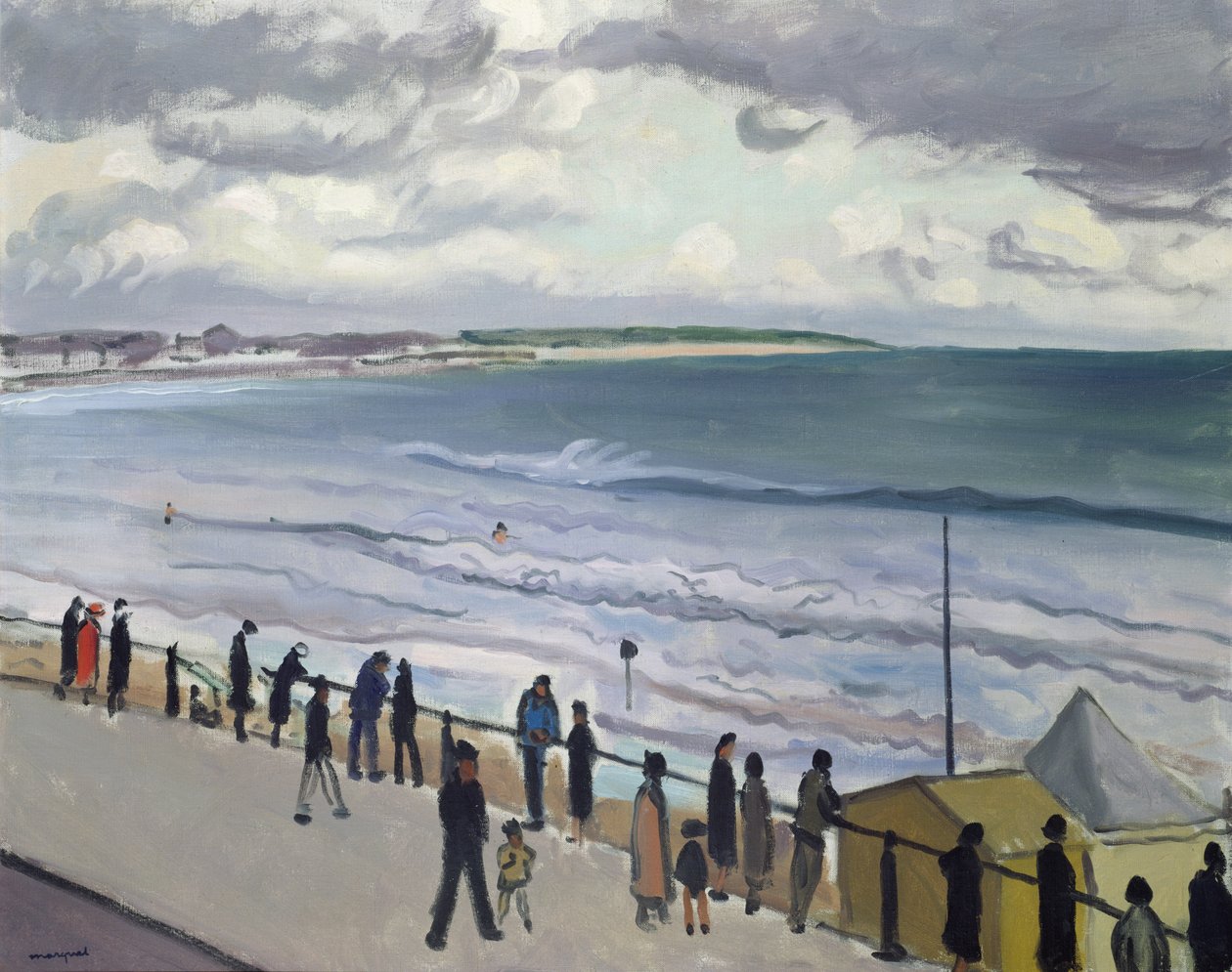 Sommar (olja på duk) av Albert Marquet