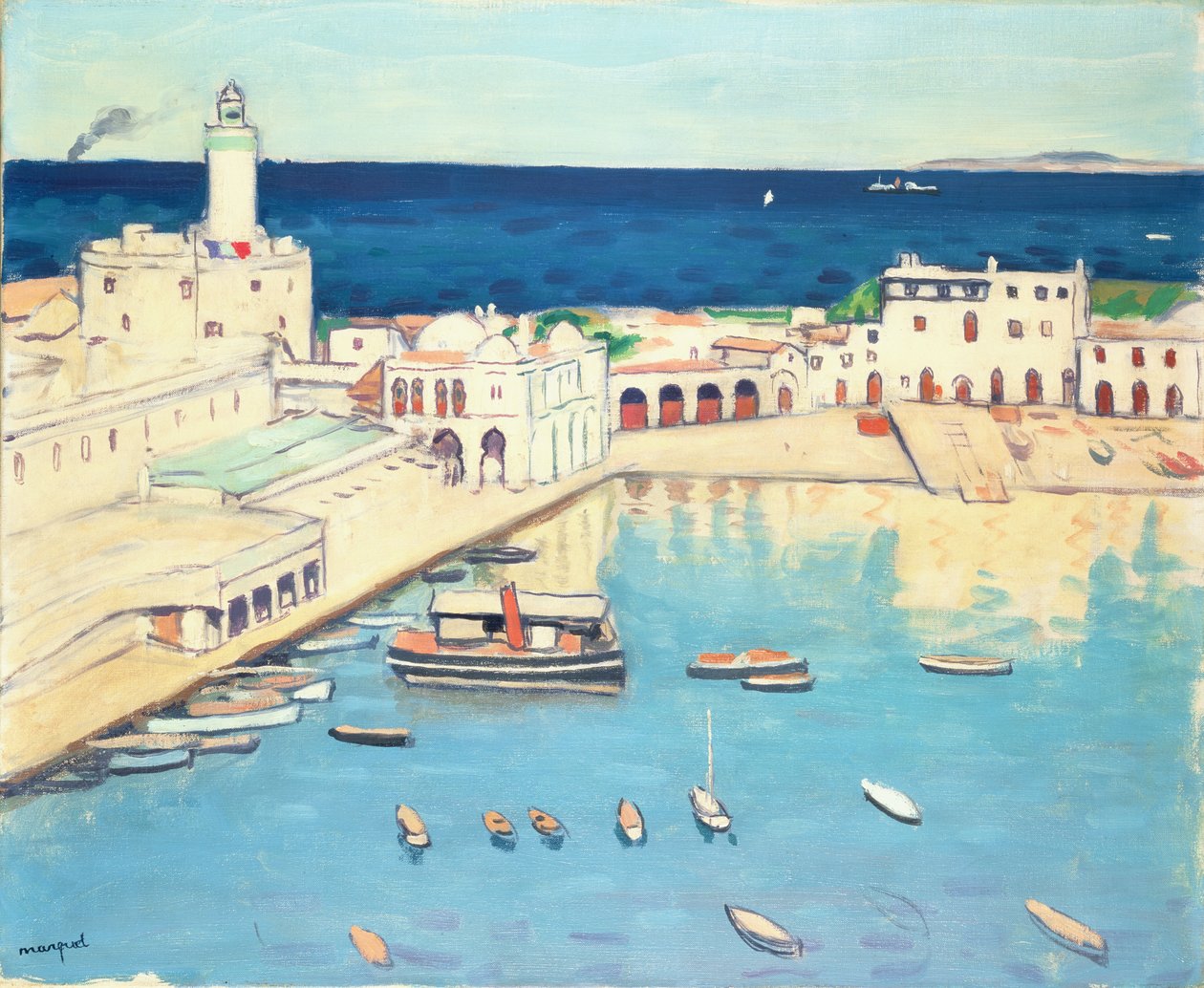 アルジェ スウェーデンのアドミラルティ av Albert Marquet