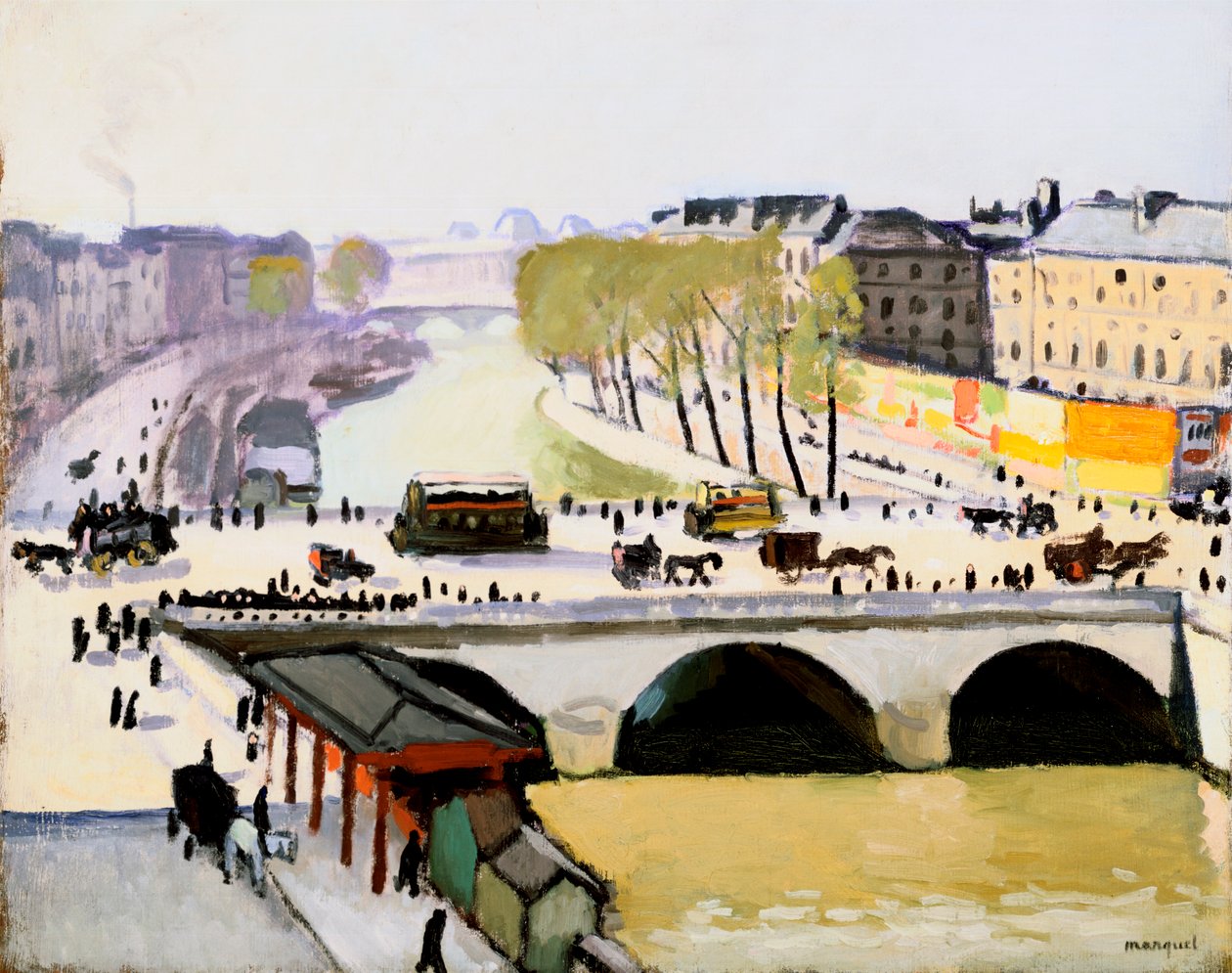 Bron vid St Michael, 1910 av Albert Marquet