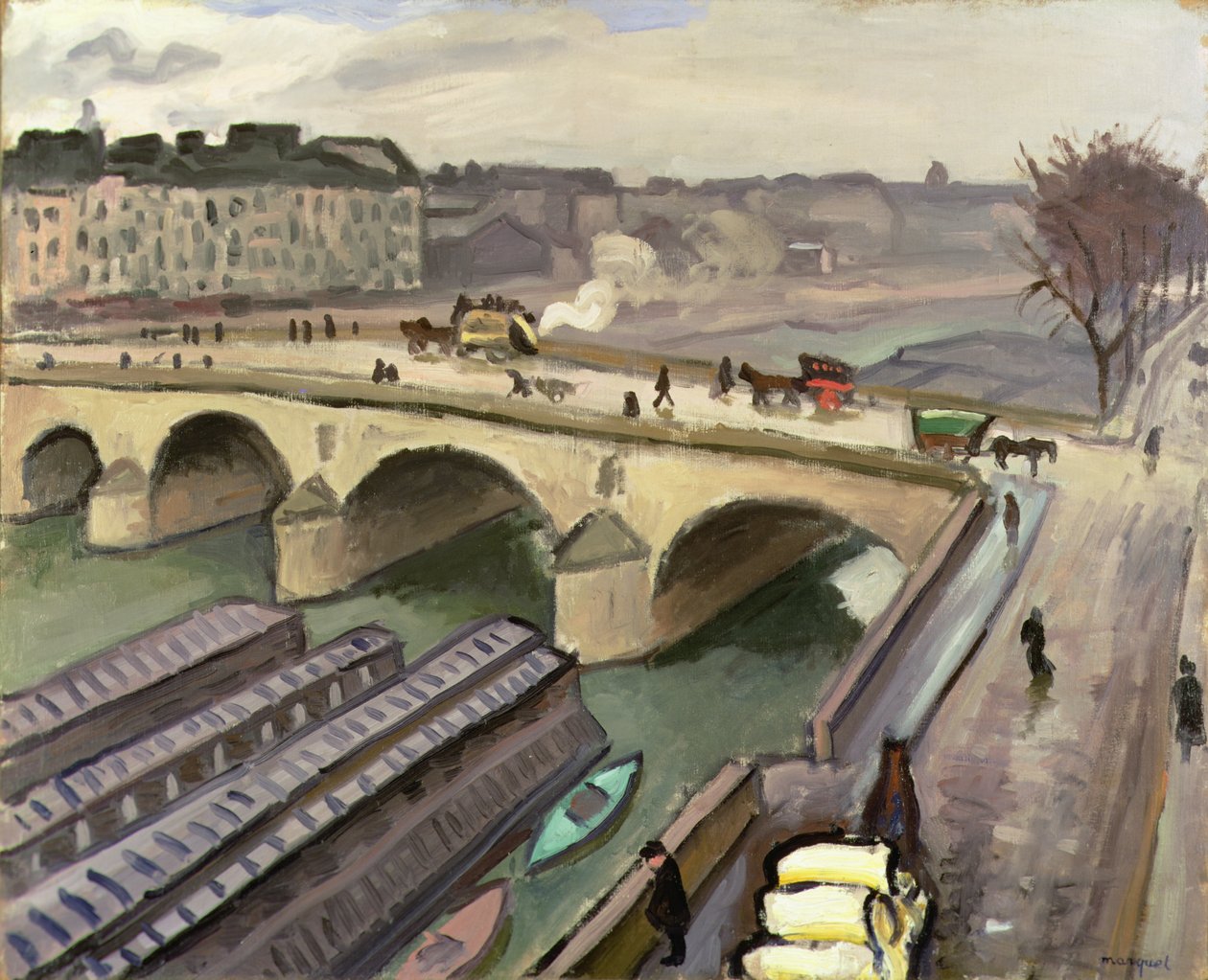 Seinen i Paris, ca 1907 (olja på duk) av Albert Marquet