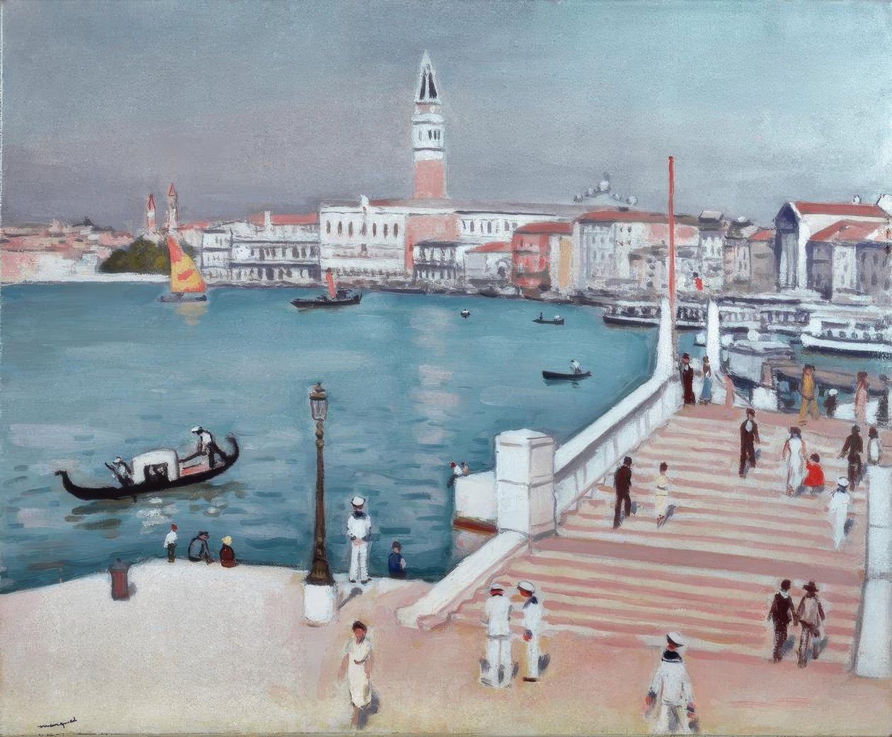 Venedig, Bacino S.Marco / Gem. v. A. Marquet av Albert Marquet