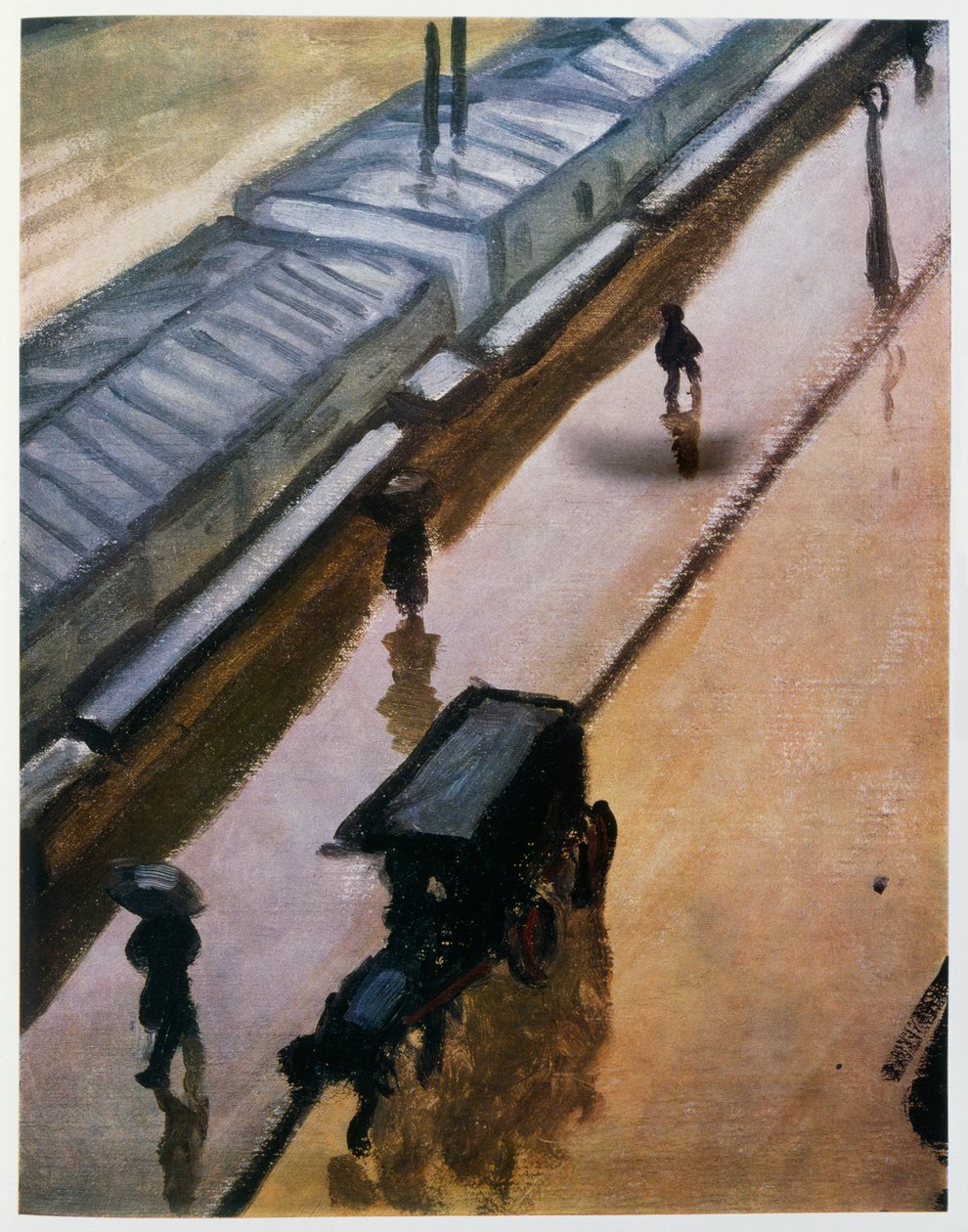 regnig dag på Notre Dame, Paris ca 1905 (olja på duk) av Albert Marquet