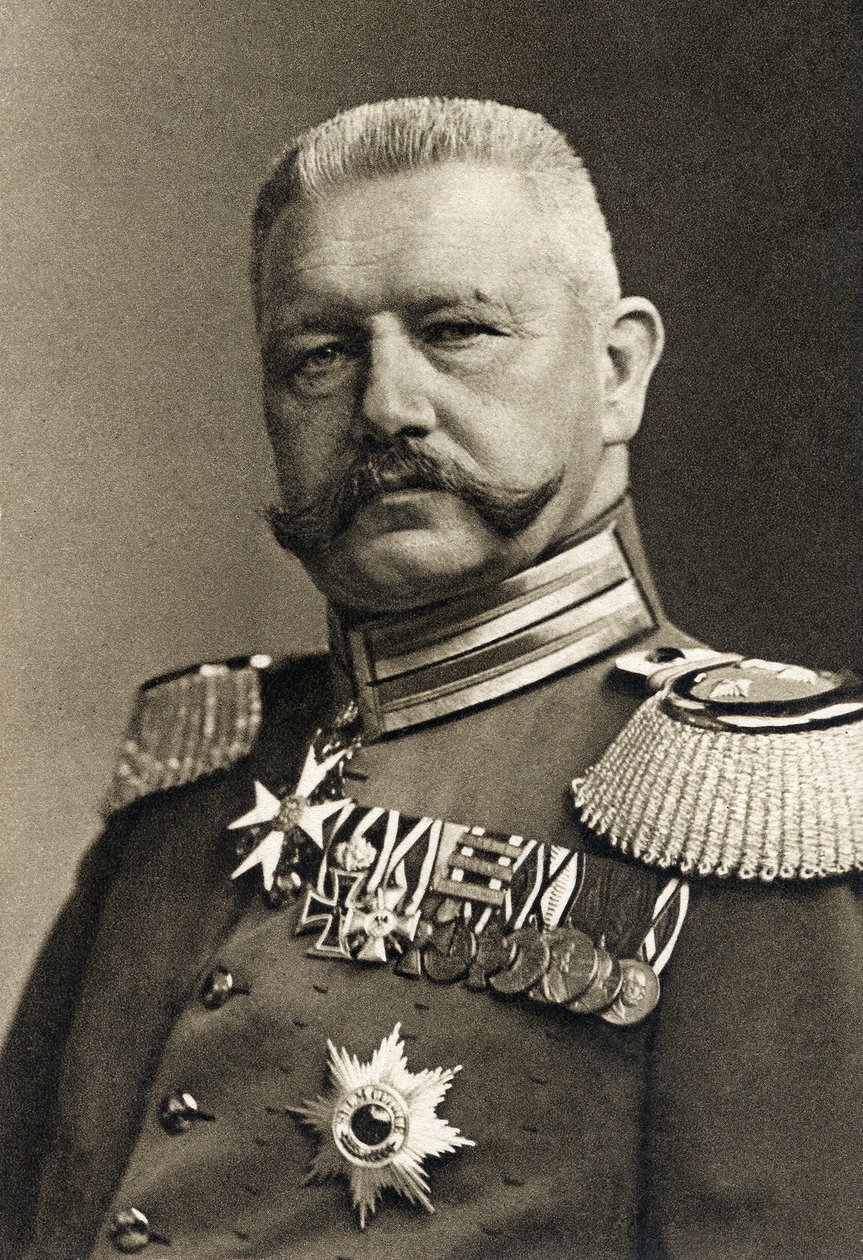 General fältmarskalk von Hindenburg, 1923 av Albert Meyer
