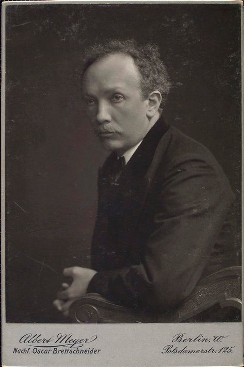 Richard Strauss, tysk kompositör, sent 1800-tal eller tidigt 1900-tal. av Albert Meyer