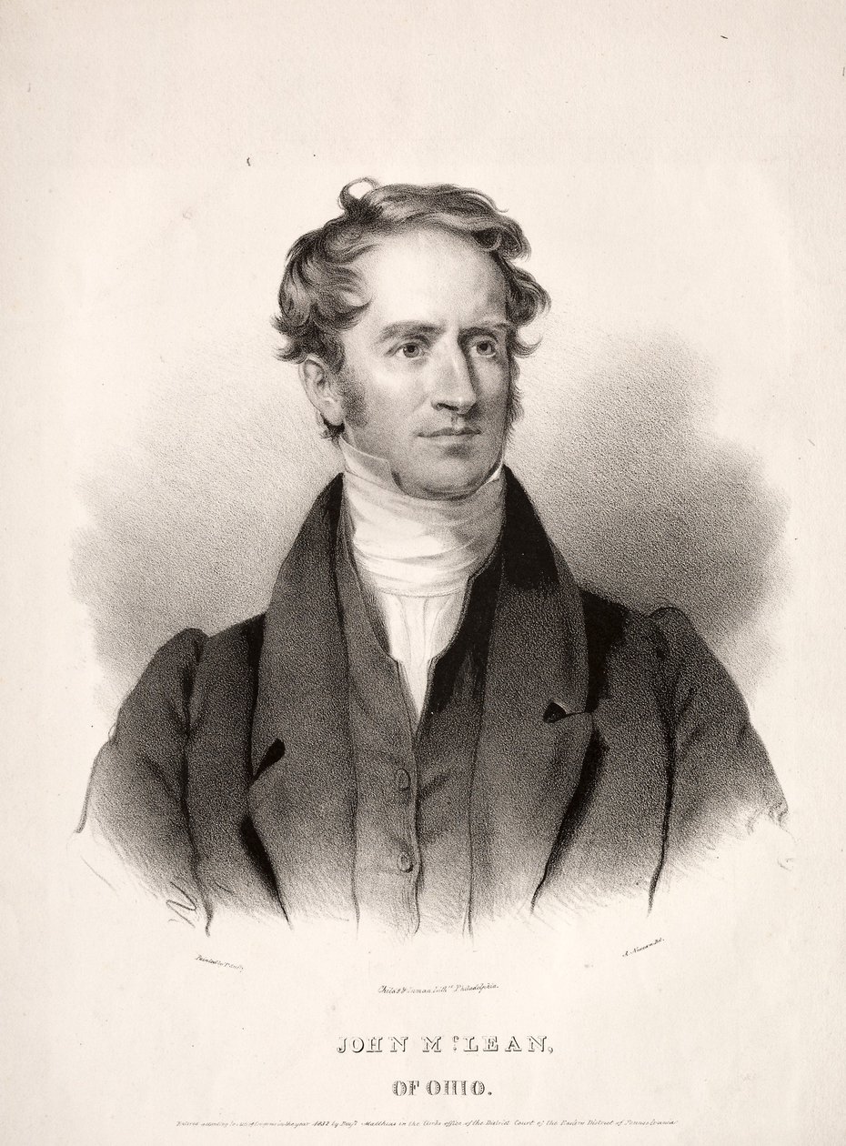 John McLean från Ohio, 1832. av Albert Newsam
