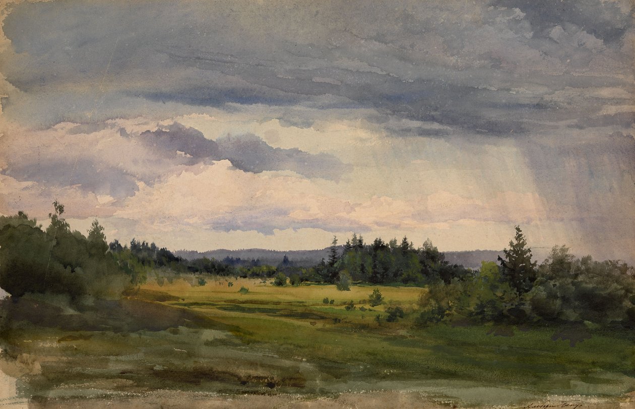 Landskap av Albert Nikolaevich Benois