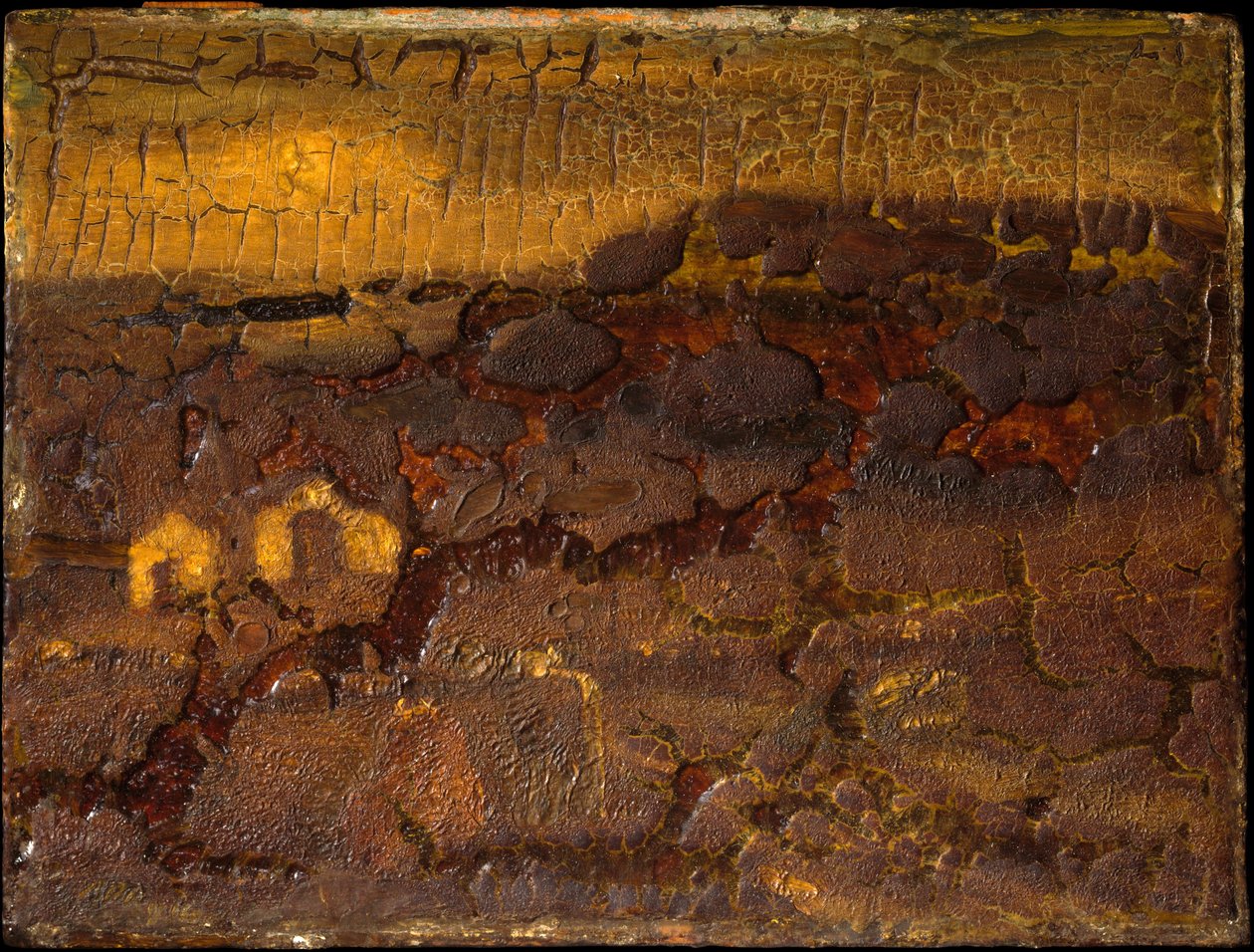 Utgångsförbudstiden, 1882. av Albert Pinkham Ryder