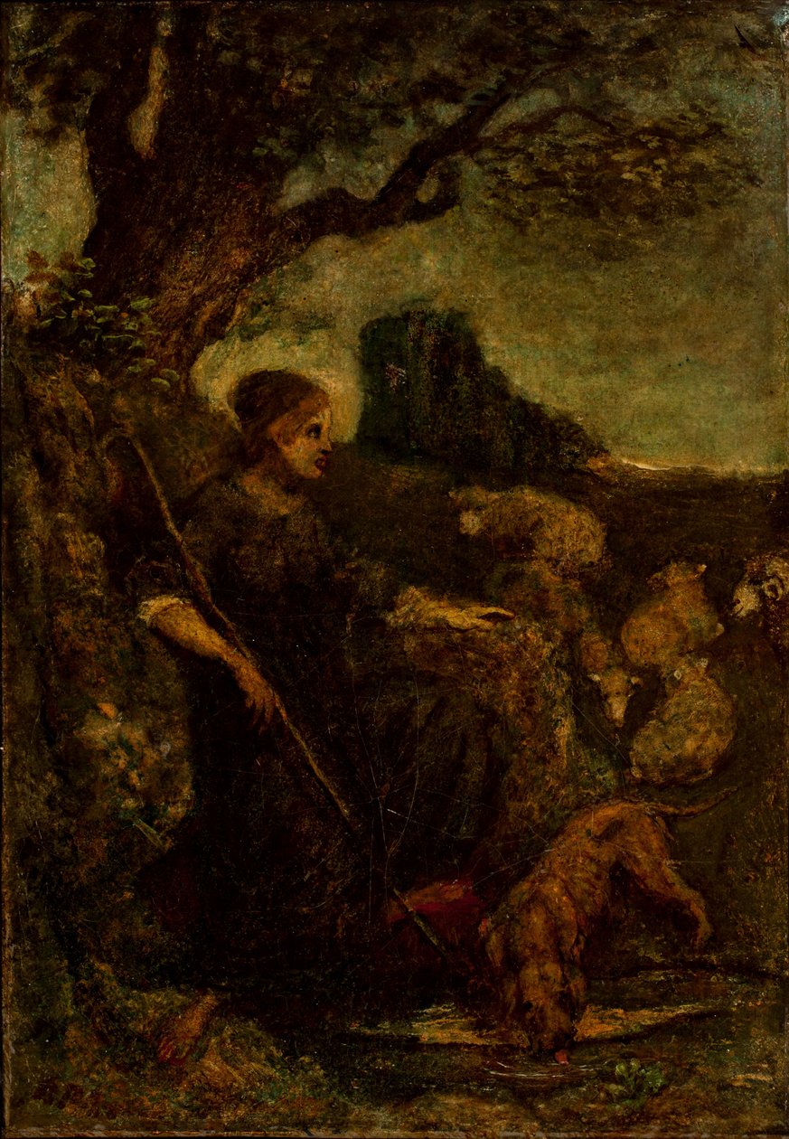 Joan of Arc (1412-31)  av Albert Pinkham Ryder