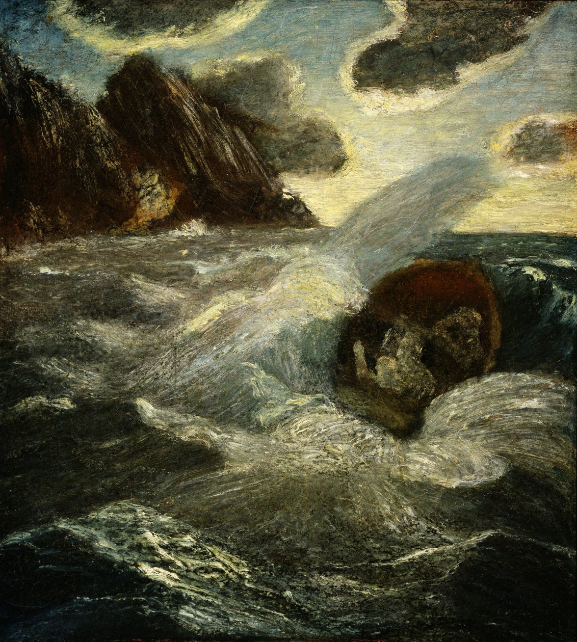 Lord Ullins dotter, före 1907. av Albert Pinkham Ryder