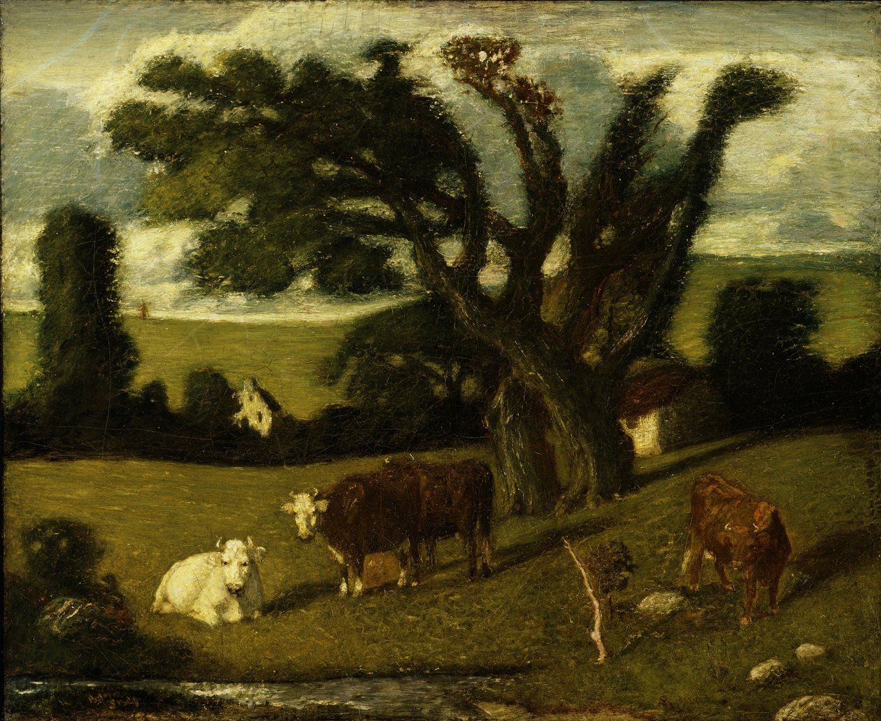 Pastoral studie av Albert Pinkham Ryder