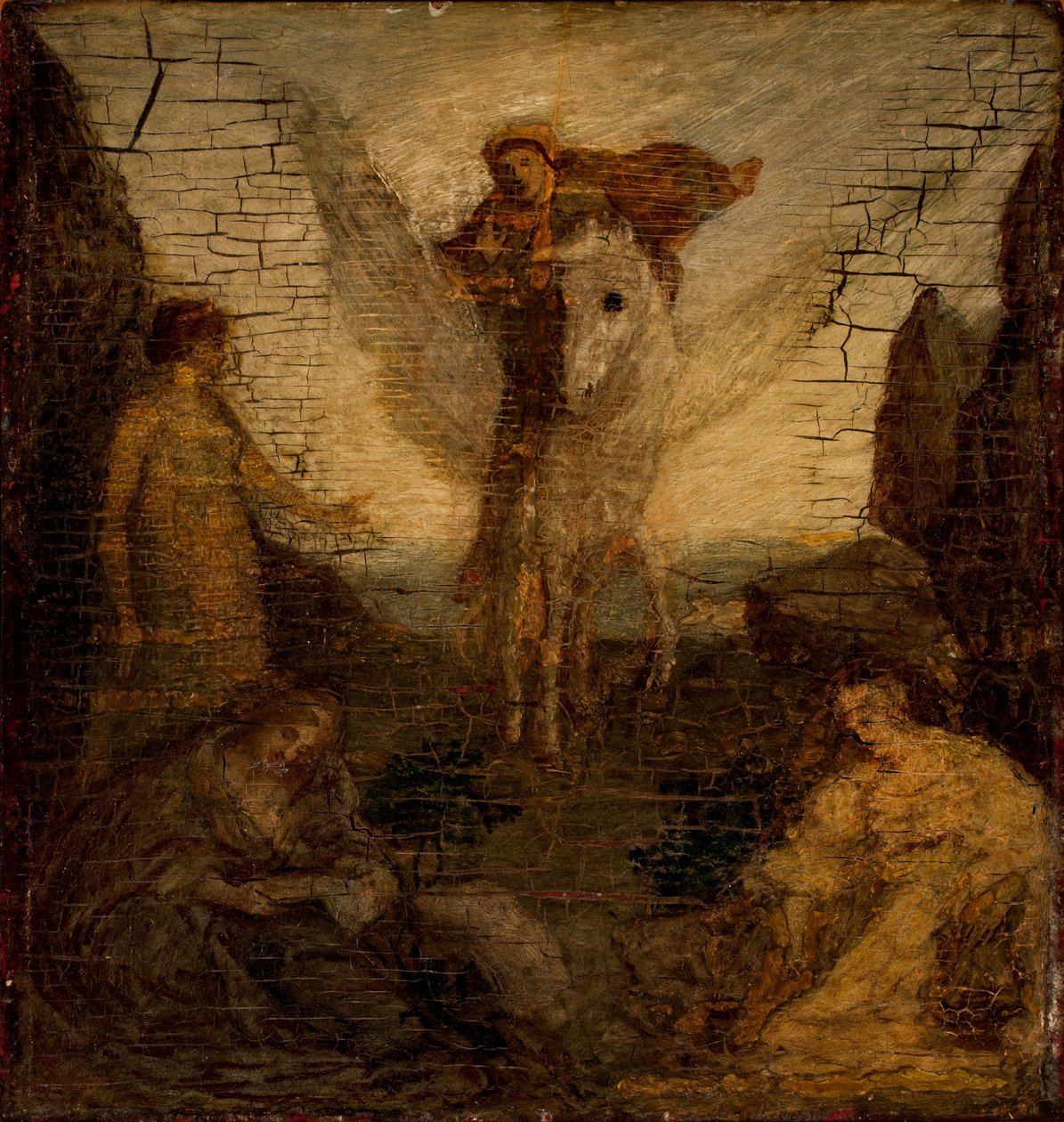 Pegasus  av Albert Pinkham Ryder