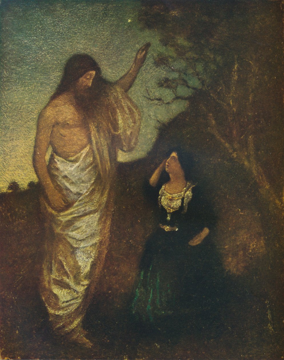 Uppståndelsen, 1885, 1929 av Albert Pinkham Ryder