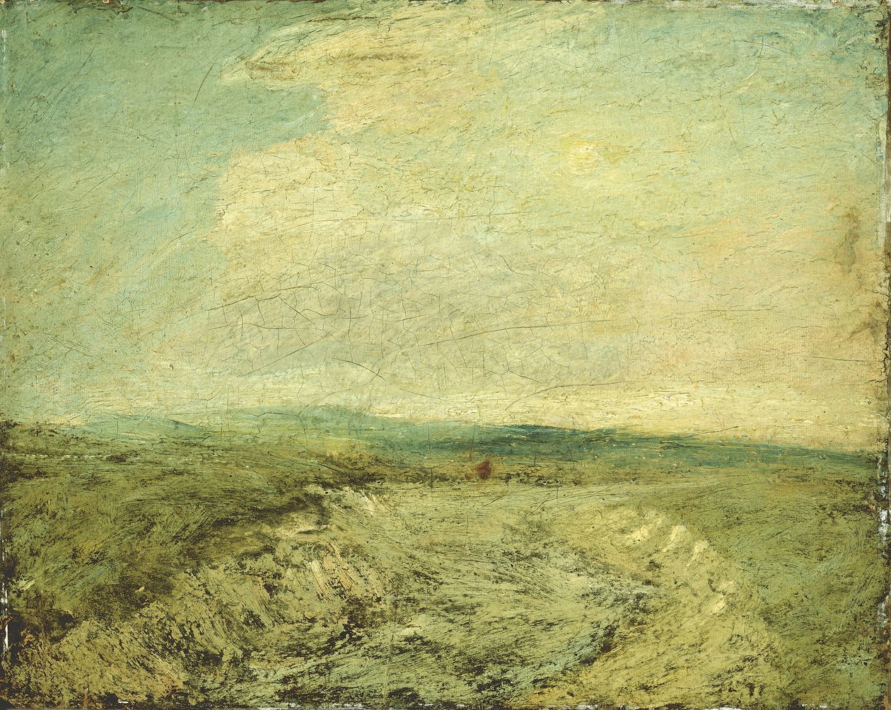 The Essex Canal, c.1896 (olja på duk monterad ombord) av Albert Pinkham Ryder