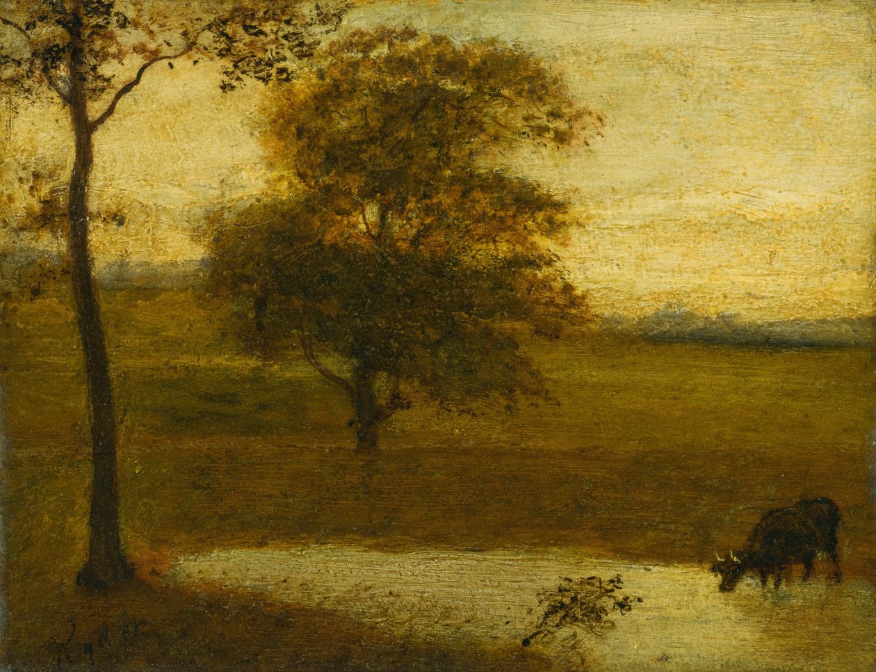 The Watering Place av Albert Pinkham Ryder
