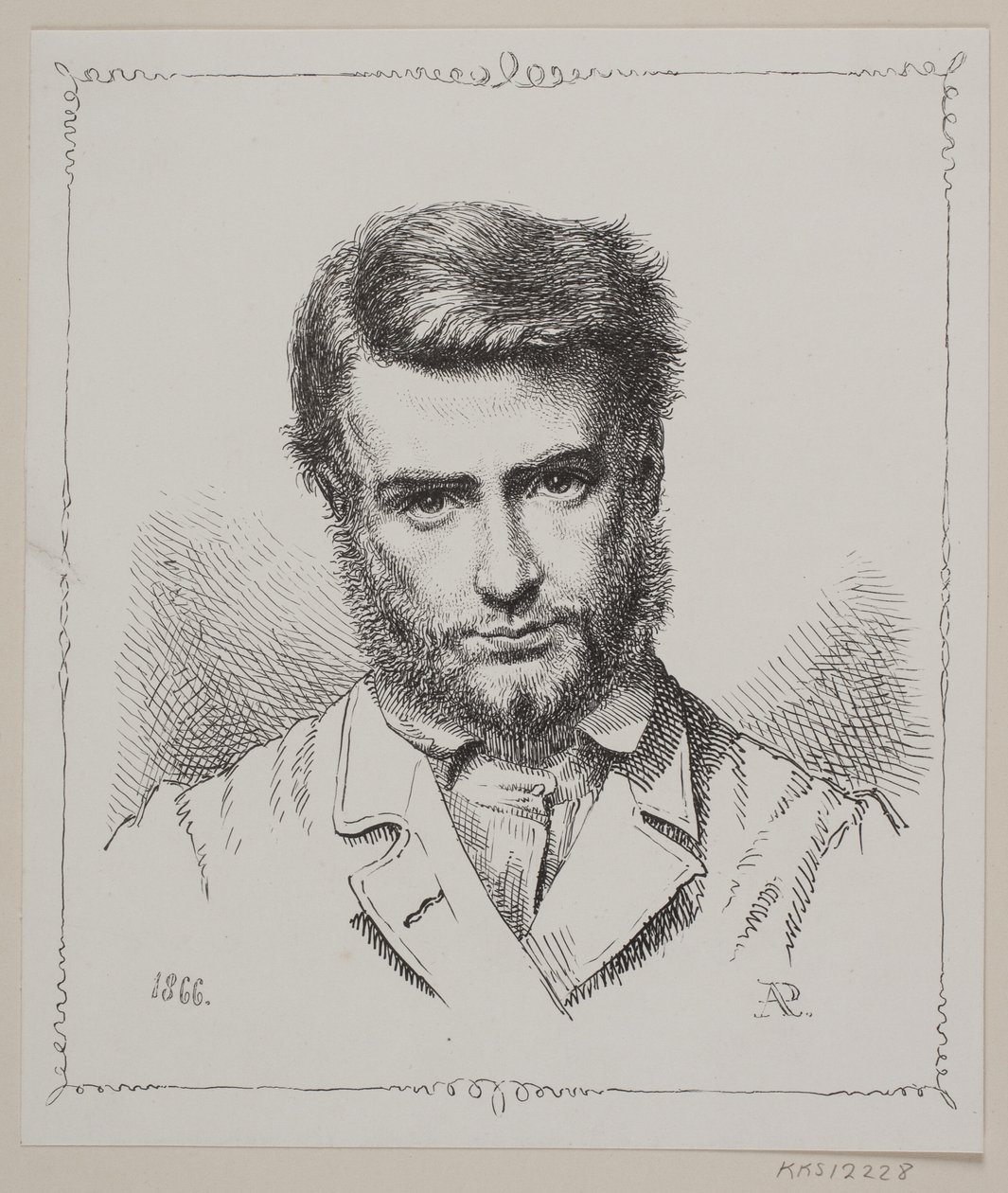 Självporträtt av Albert Price