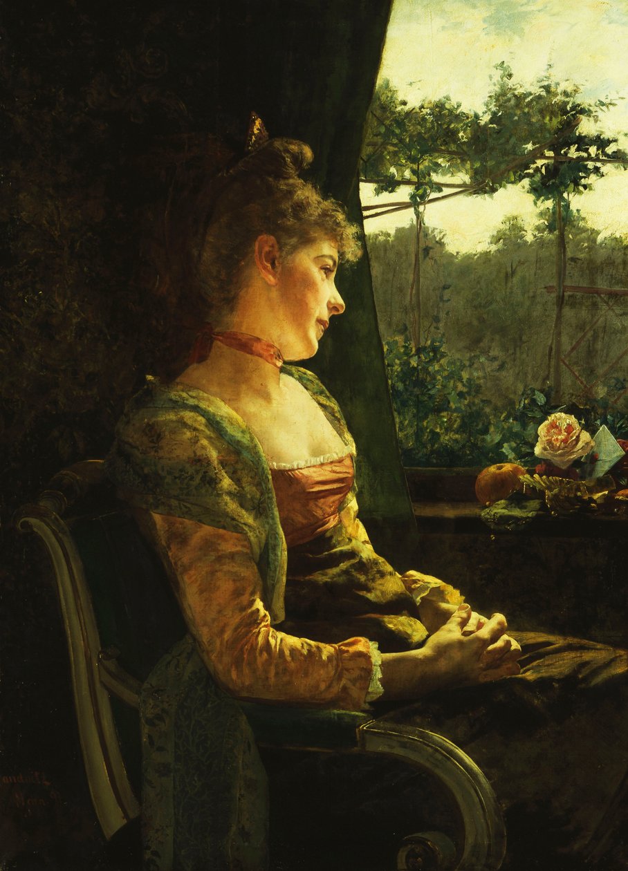Dagdrömmar, 1891 av Albert Raudnitz
