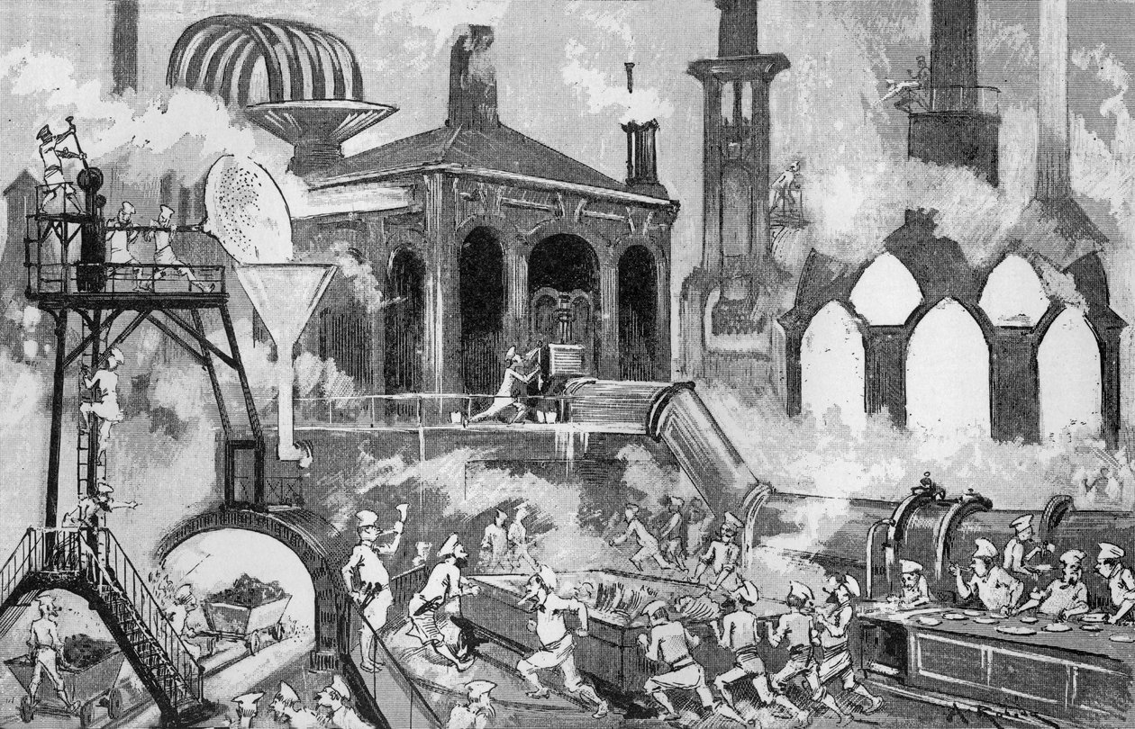 Den stora livsmedelsfabriken av Albert Robida