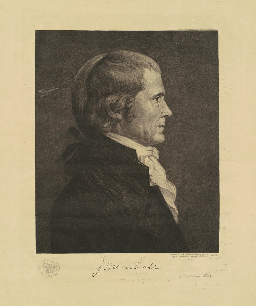 John Marshall av Albert Rosenthal