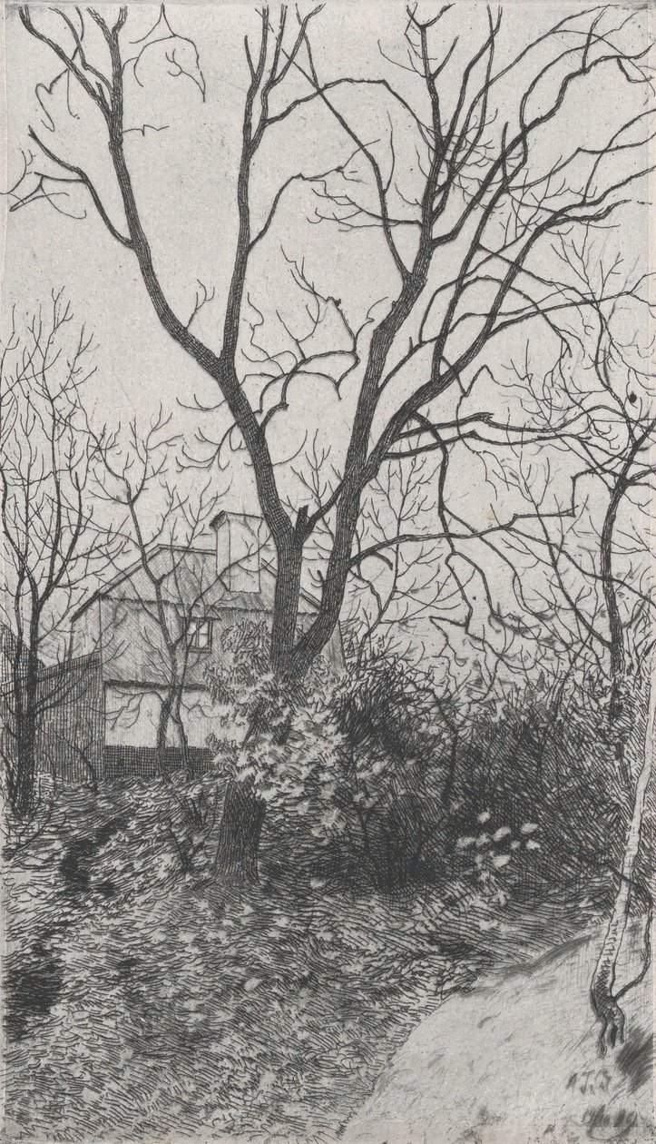 Autumn Höst, from the portfolio of the Swedish Fine Art Print Society Föreningen för Gr..., 1889. av Albert Theodor Gellerstedt