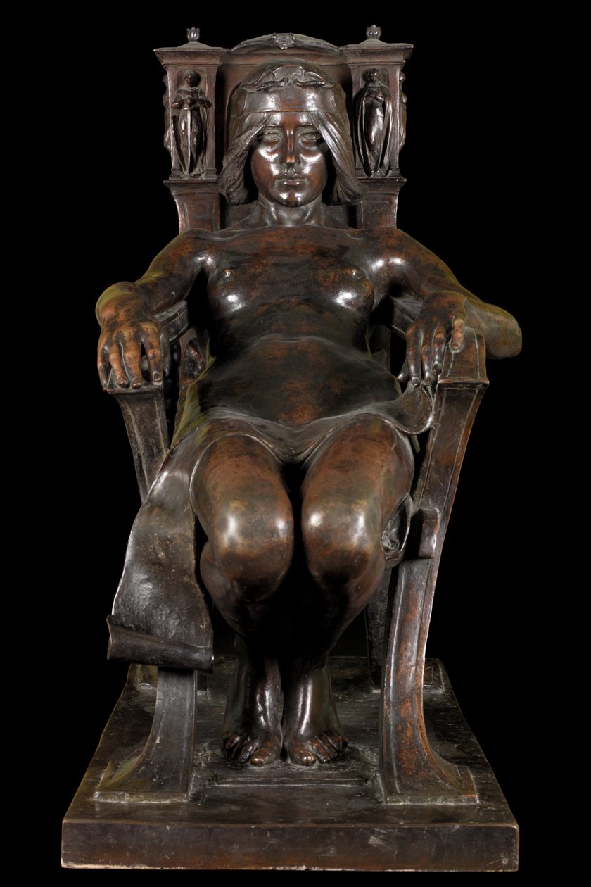 The Spirit of Contemplation (brons) av Albert Toft