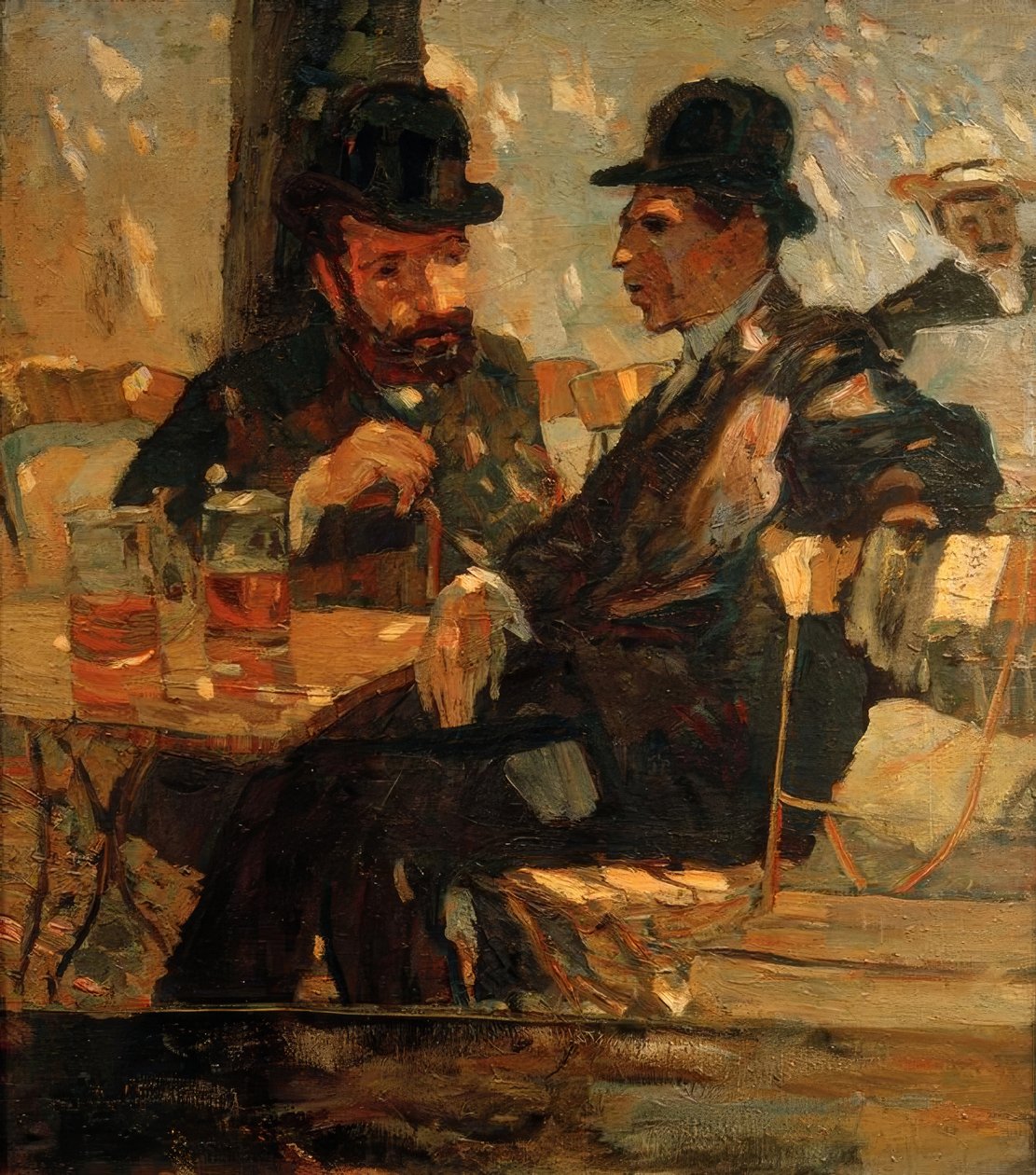 I ölträdgården av Albert Weisgerber