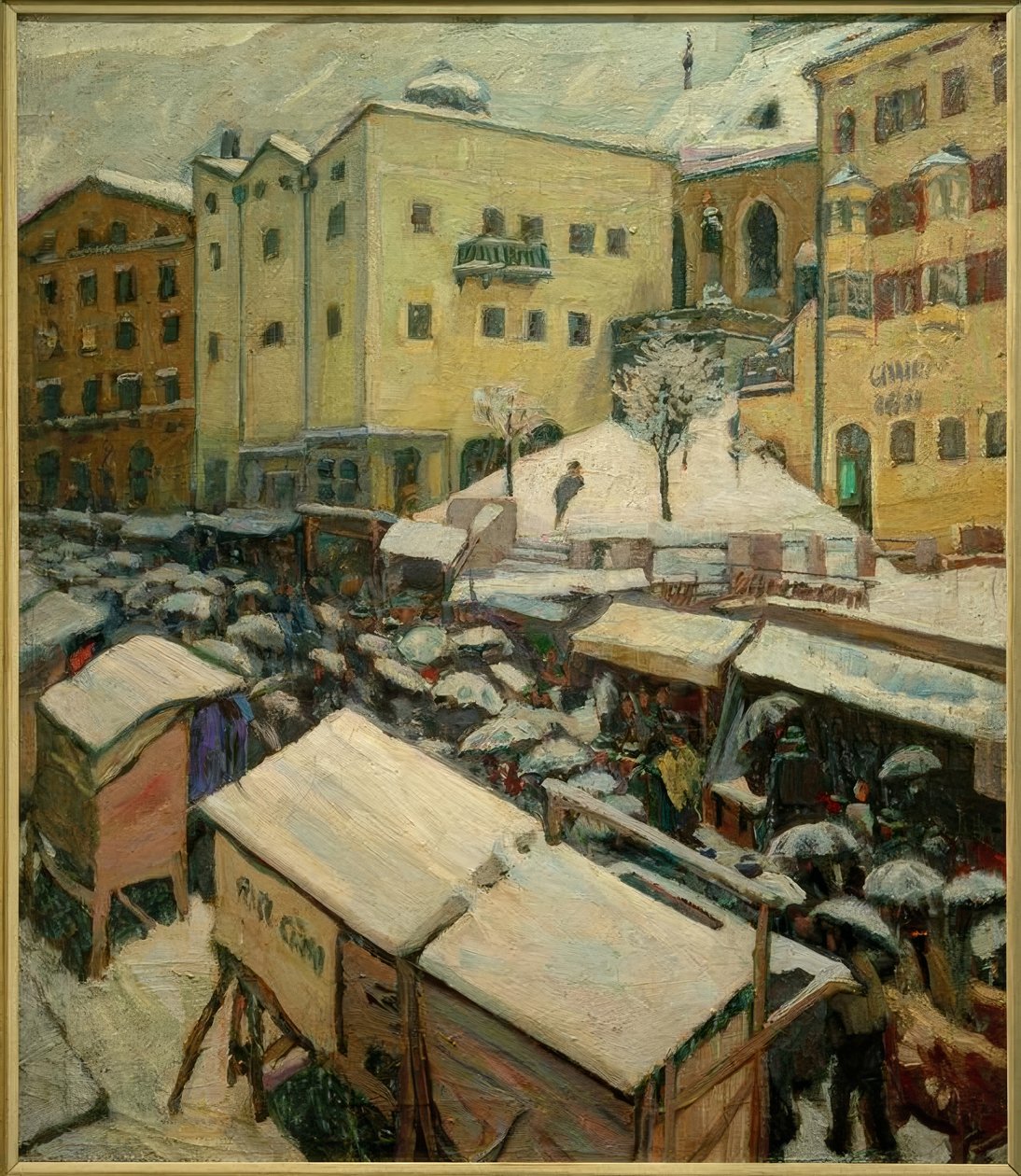 Mässa i Kufstein av Albert Weisgerber