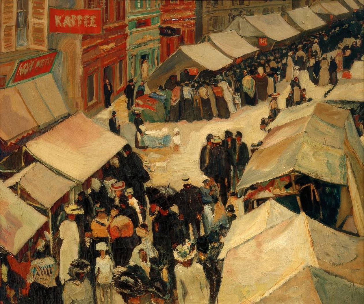 Mässa i St. Ingbert av Albert Weisgerber