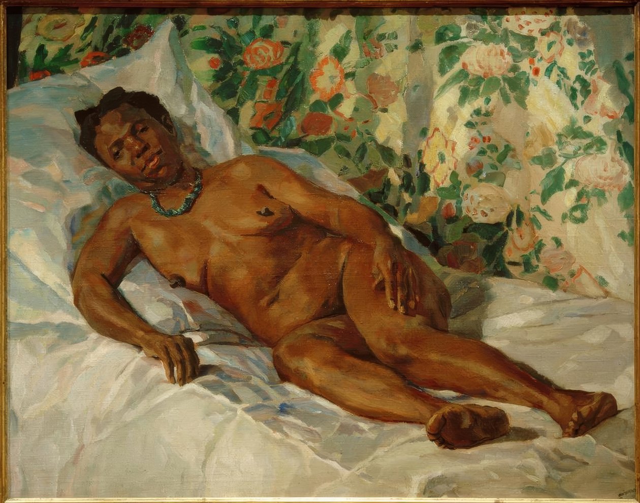 Vila (vilar svart kvinna) av Albert Weisgerber