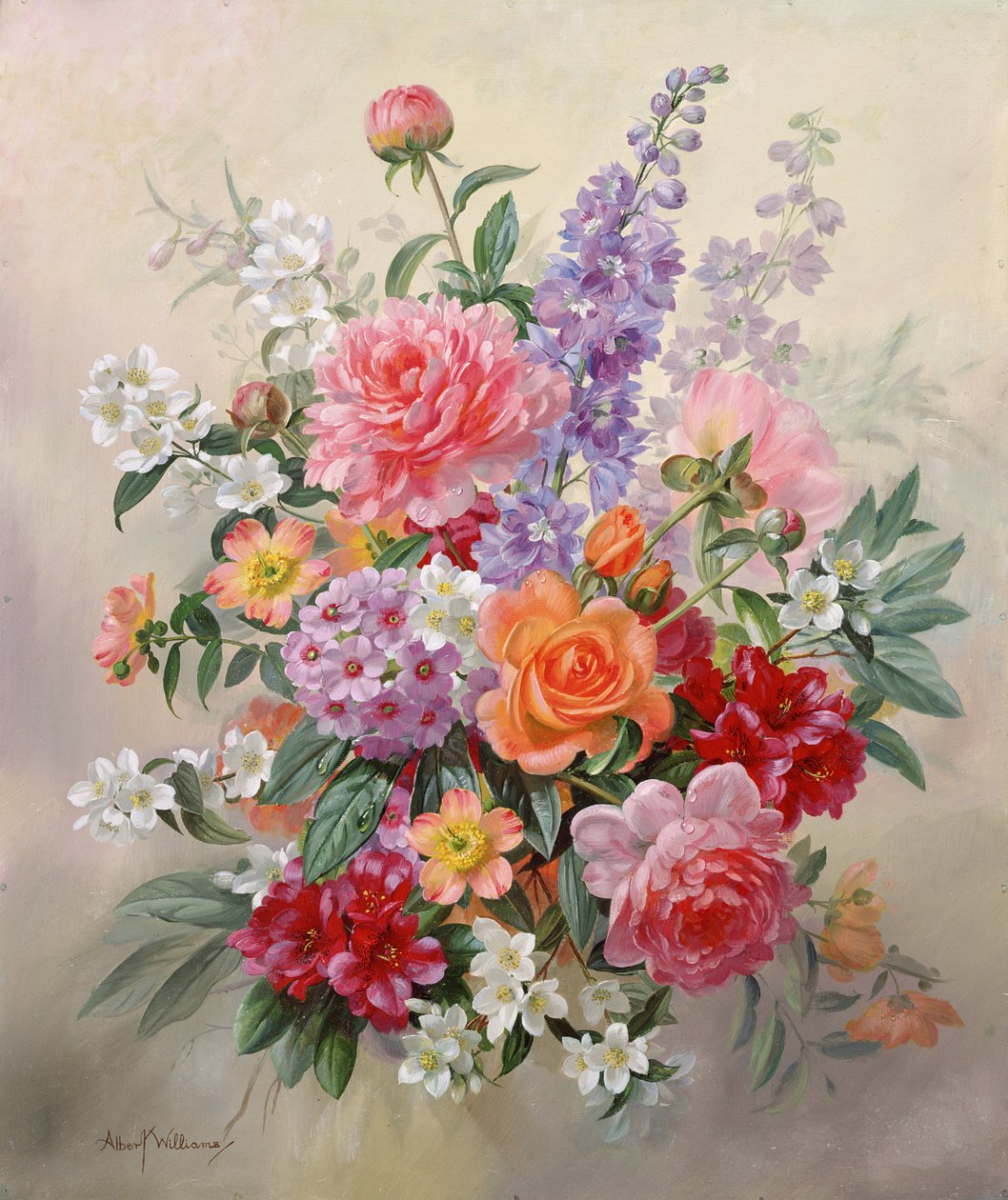 En högsommarbukett av Albert Williams