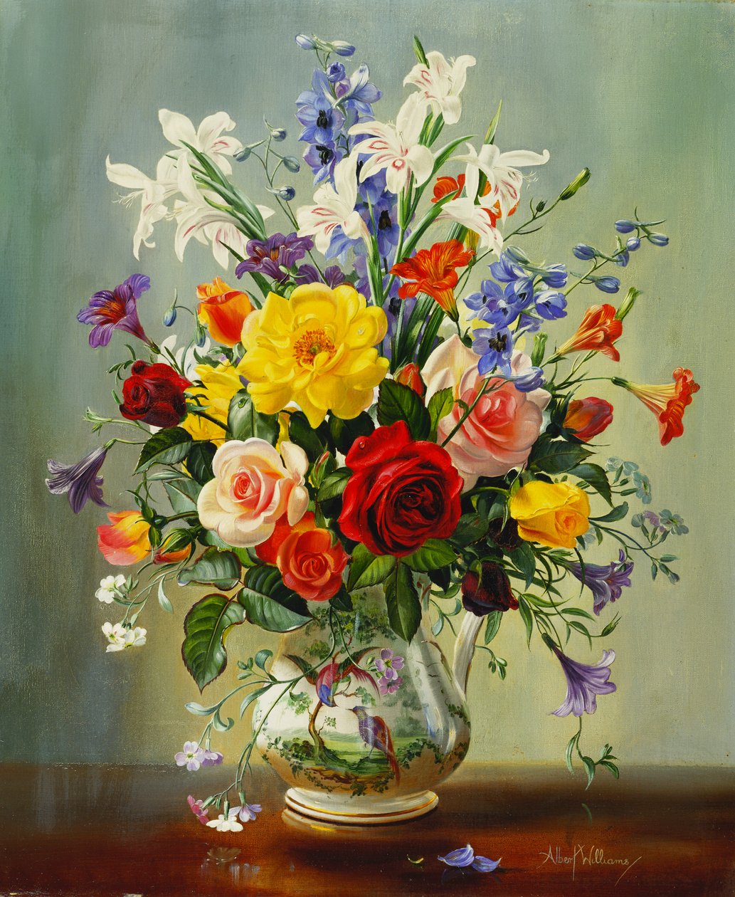 Sommarblommor av Albert Williams