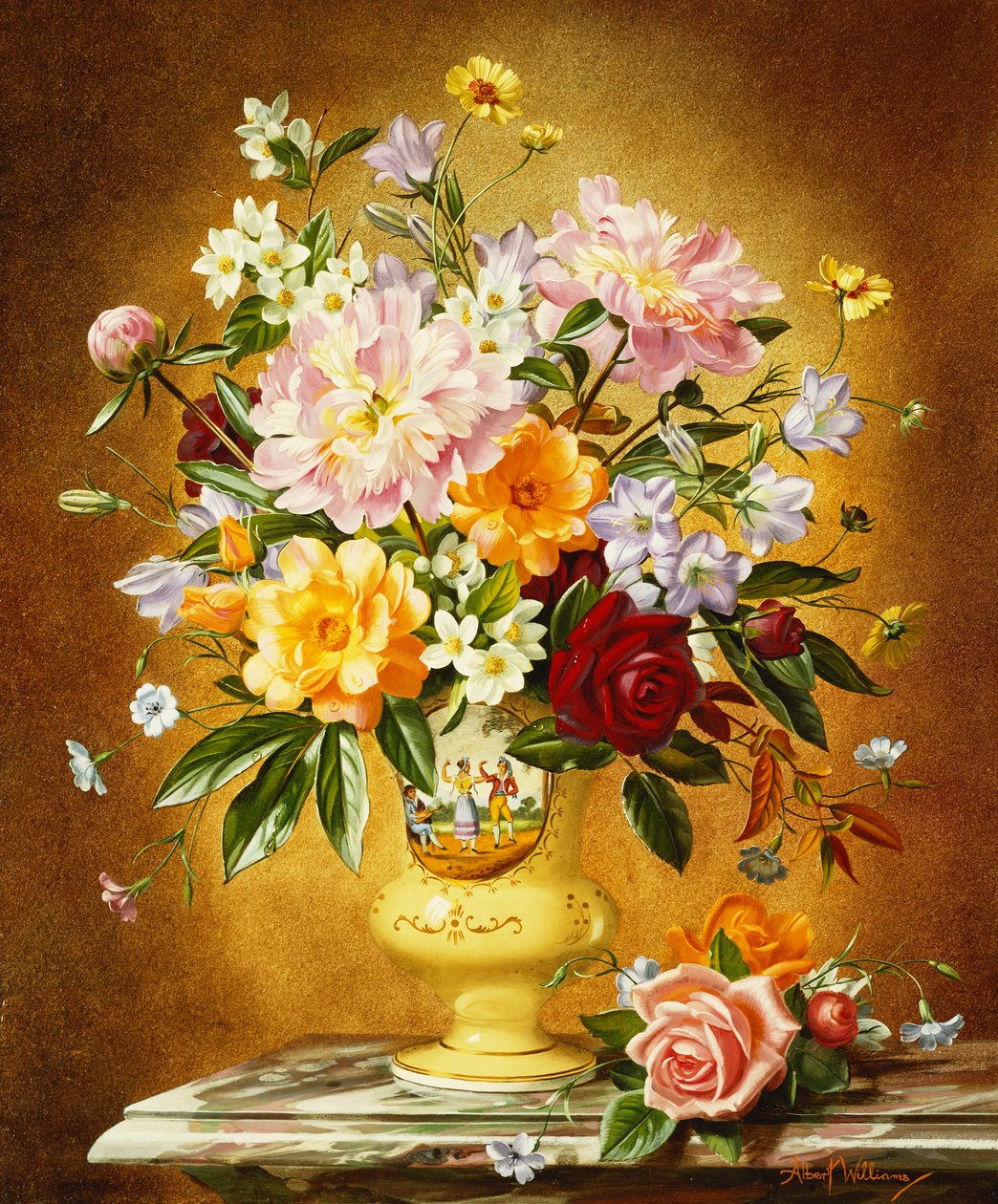 Sommarblommor av Albert Williams