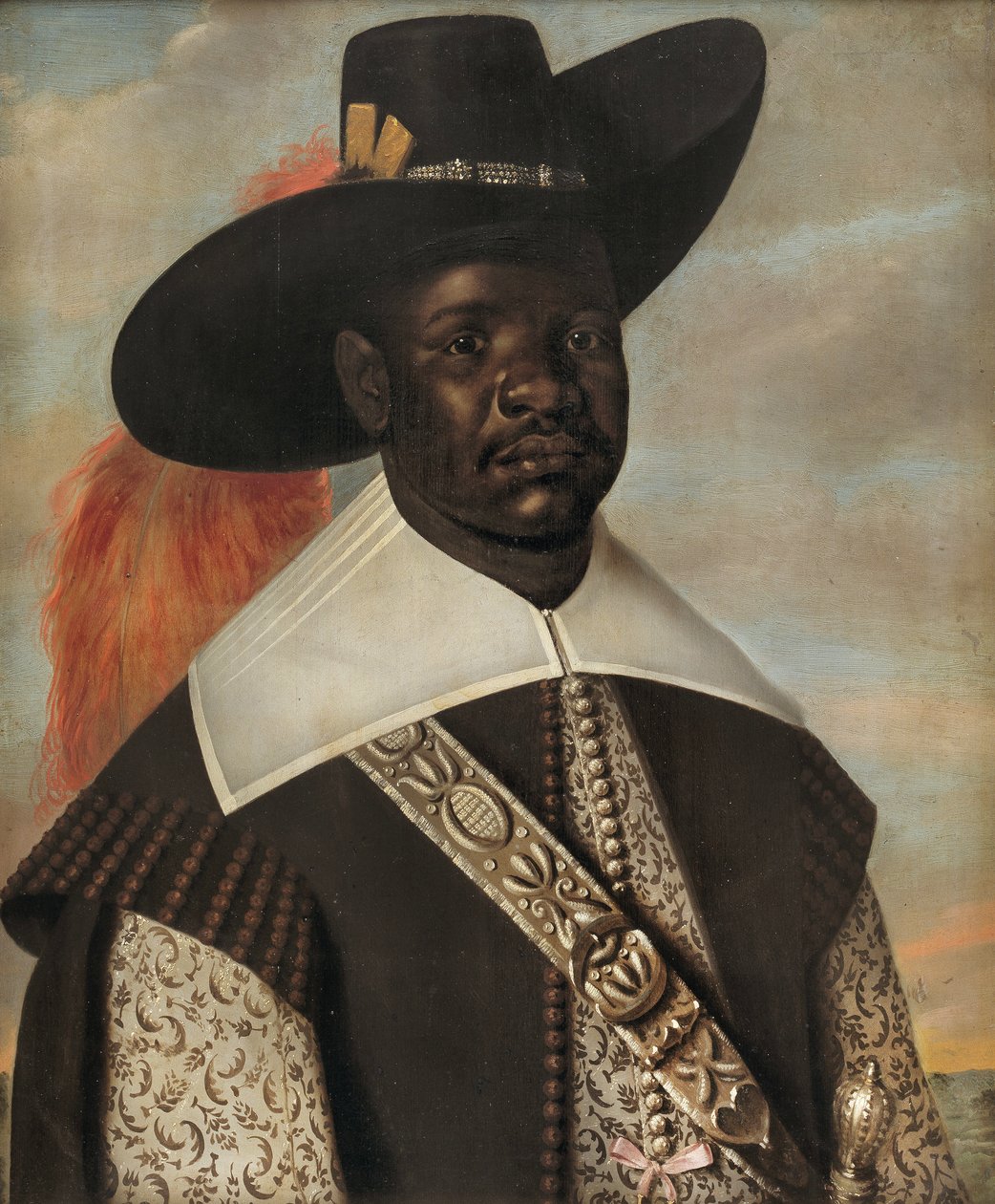 Don Miguel de Castro, utsände från Kongo, ca. 1643 av Albert van der Eeckhout