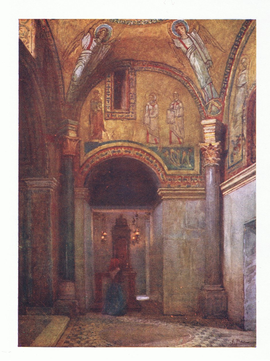 San Zenos kapell i S Prassede, från Rom, publicerat av A & C Black Ltd, 1925 av Alberto Pisa