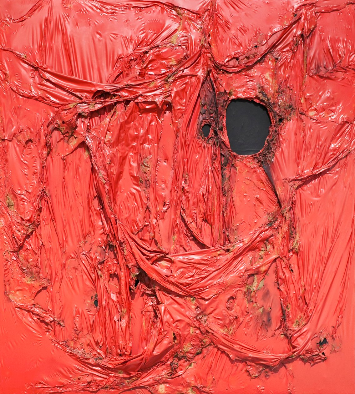 Stor Rosso av Alberto Burri