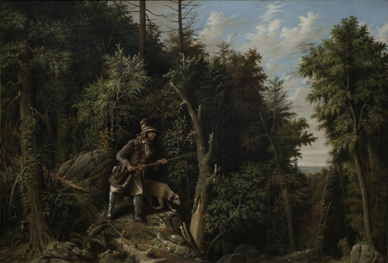 Rip Van Winkle i bergen, 1880 av Albertus D.O Browere