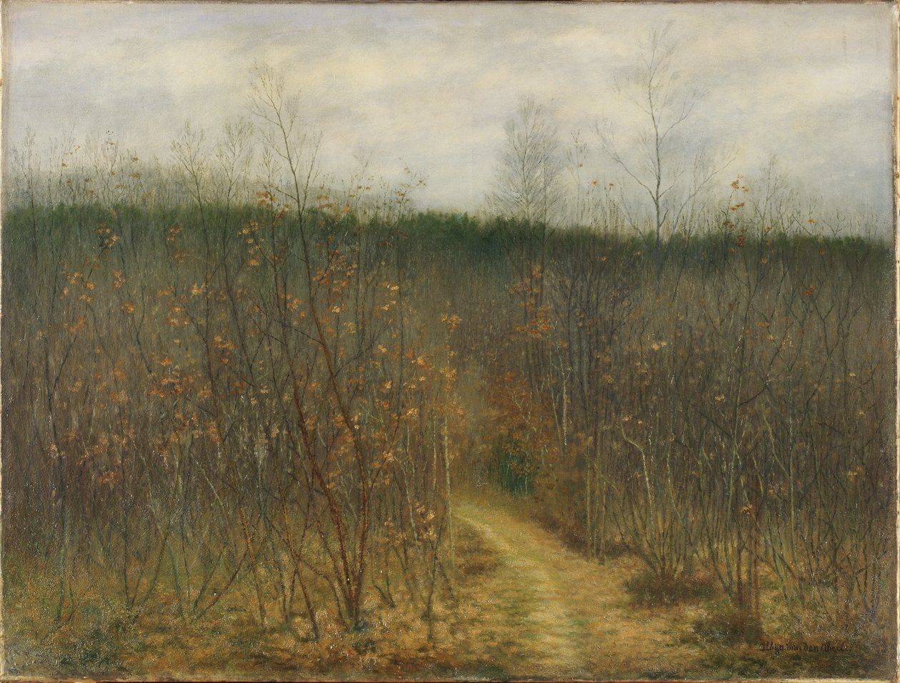 Coppice vid Sint-Martens-Latem av Albijn Van den Abeele