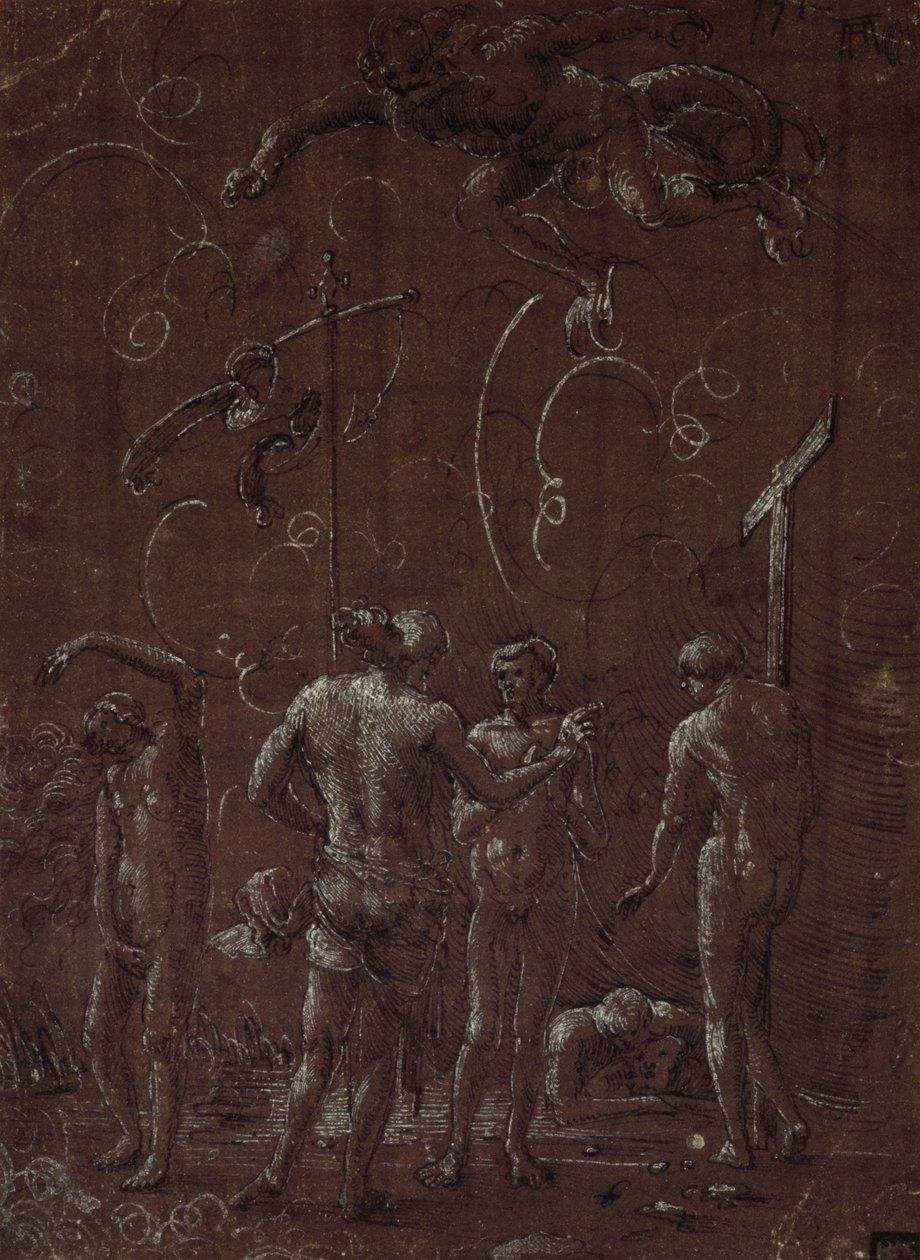 Kristus i Limbo, 1500-talet av Albrecht Altdorfer