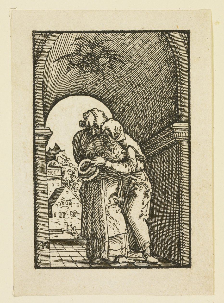 Joachim omfamnar St. Anne av Albrecht Altdorfer