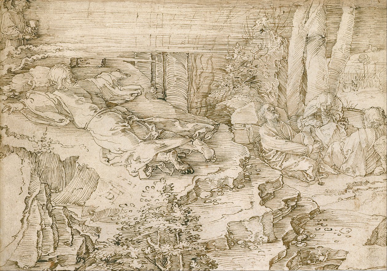 Ångest i trädgården av Albrecht Dürer