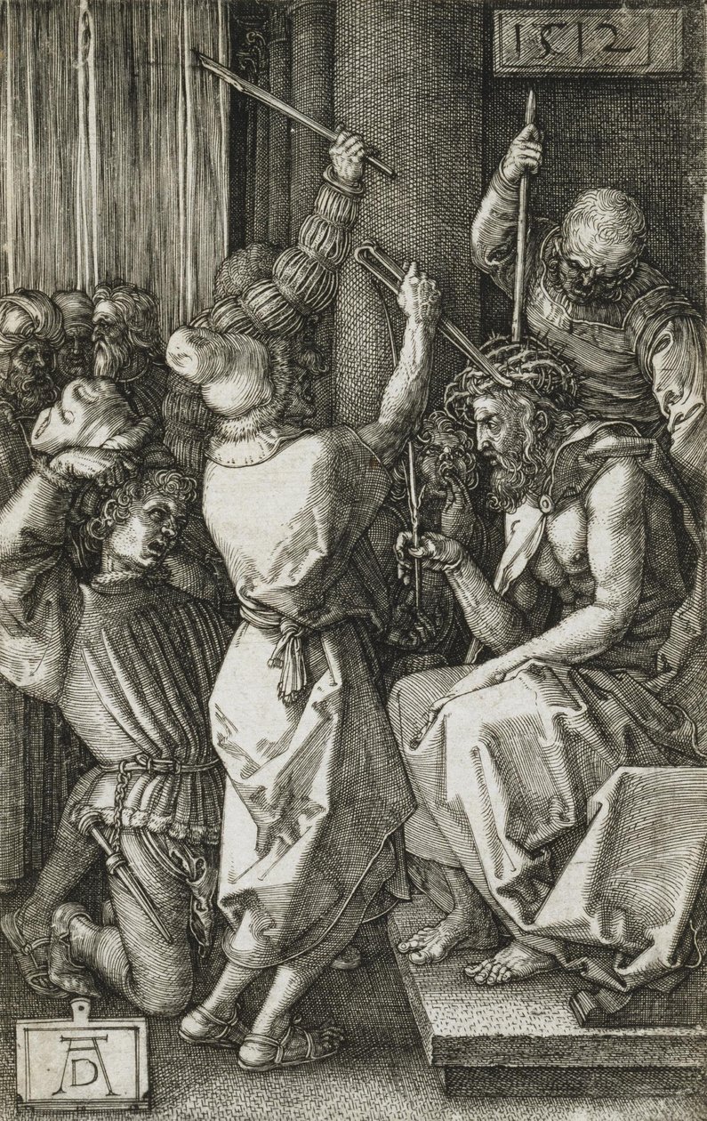 Kristus krönt med törnen av Albrecht Dürer