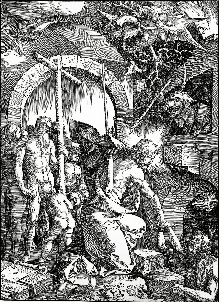 Kristi nedstigning till limbo, 1510 av Albrecht Dürer