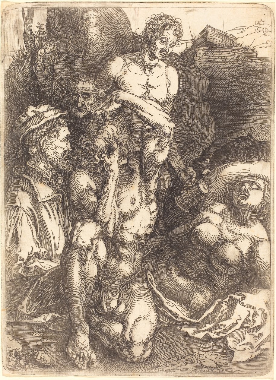 Desperat man av Albrecht Dürer