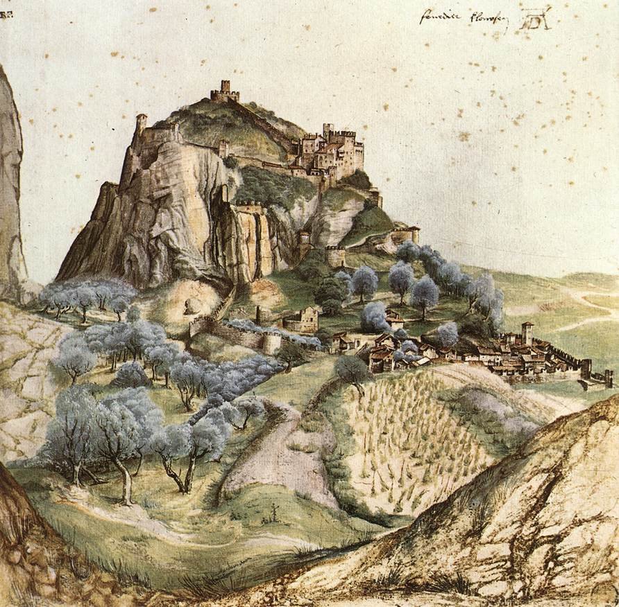 Die Burg Arco av Albrecht Dürer