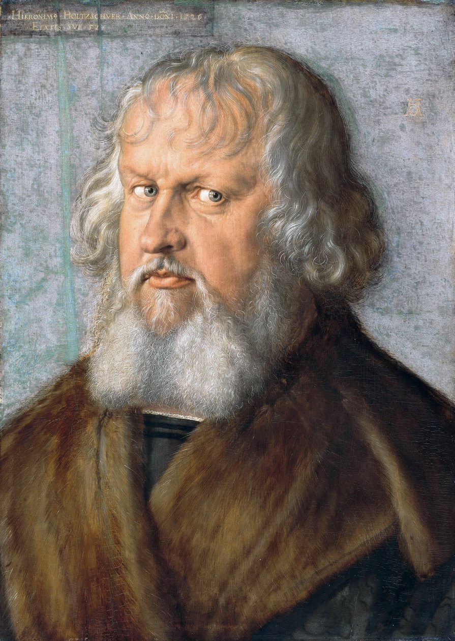 Porträtt av Hieronymus Holzschuher av Albrecht Dürer