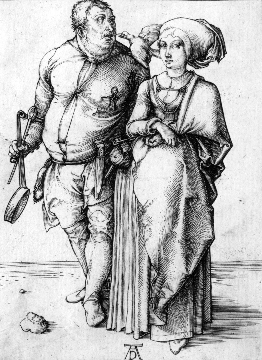 Kocken och hans fru av Albrecht Dürer
