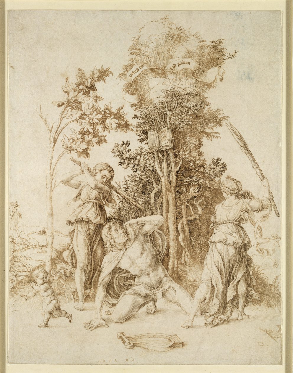 Orfeus död, 1494 av Albrecht Dürer